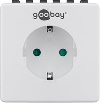 Goobay 93256 timer elettrico Bianco Timer giornaliero/settimanale