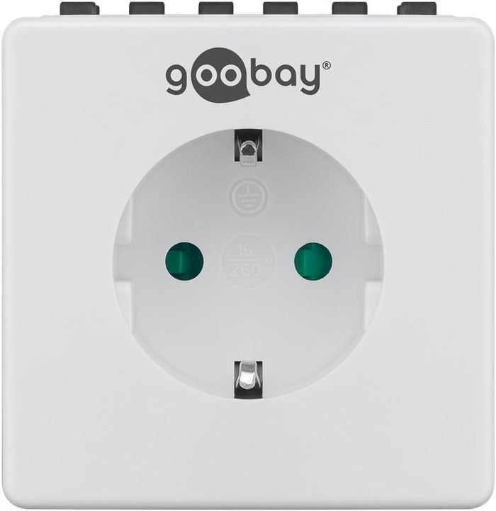 Goobay 93256 timer elettrico Bianco Timer giornaliero/settimanale