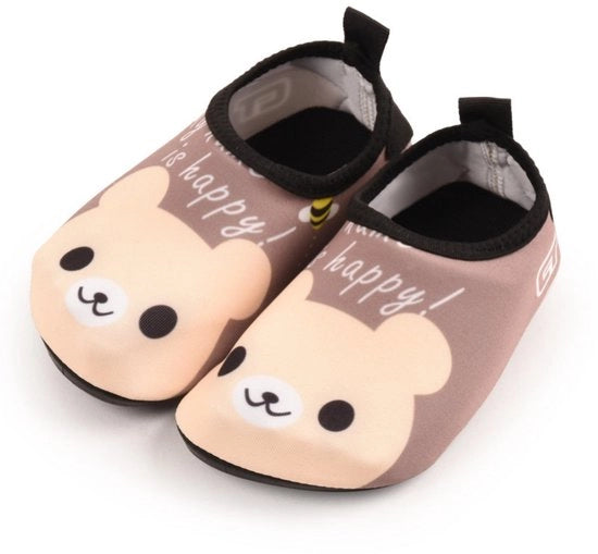 Strisce antiscivolo per bambini - bagnanti per bambini veloci asciugamento - bagnanti per ragazze e ragazzi - calzini morbidi e respiranti per interni - adatti per piscine, surf, sport e yoga - misura 26-27