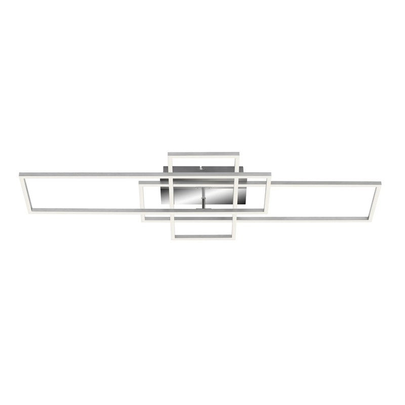 Briloner applique plafoniera cct led 104 cm 2x19w 2500lm cromo