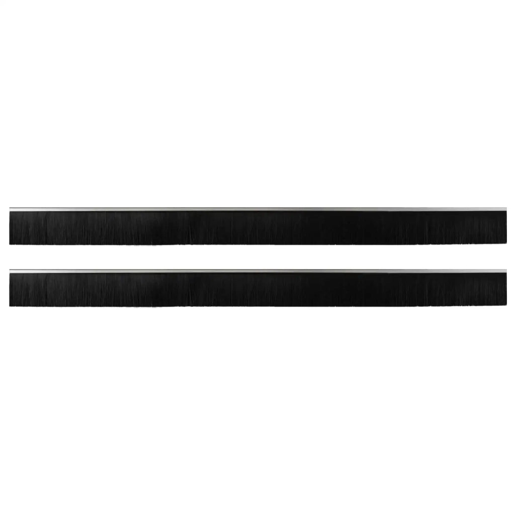 Spazzole per porte autoadesive 2 pz Argento 100 cm CFW1174447