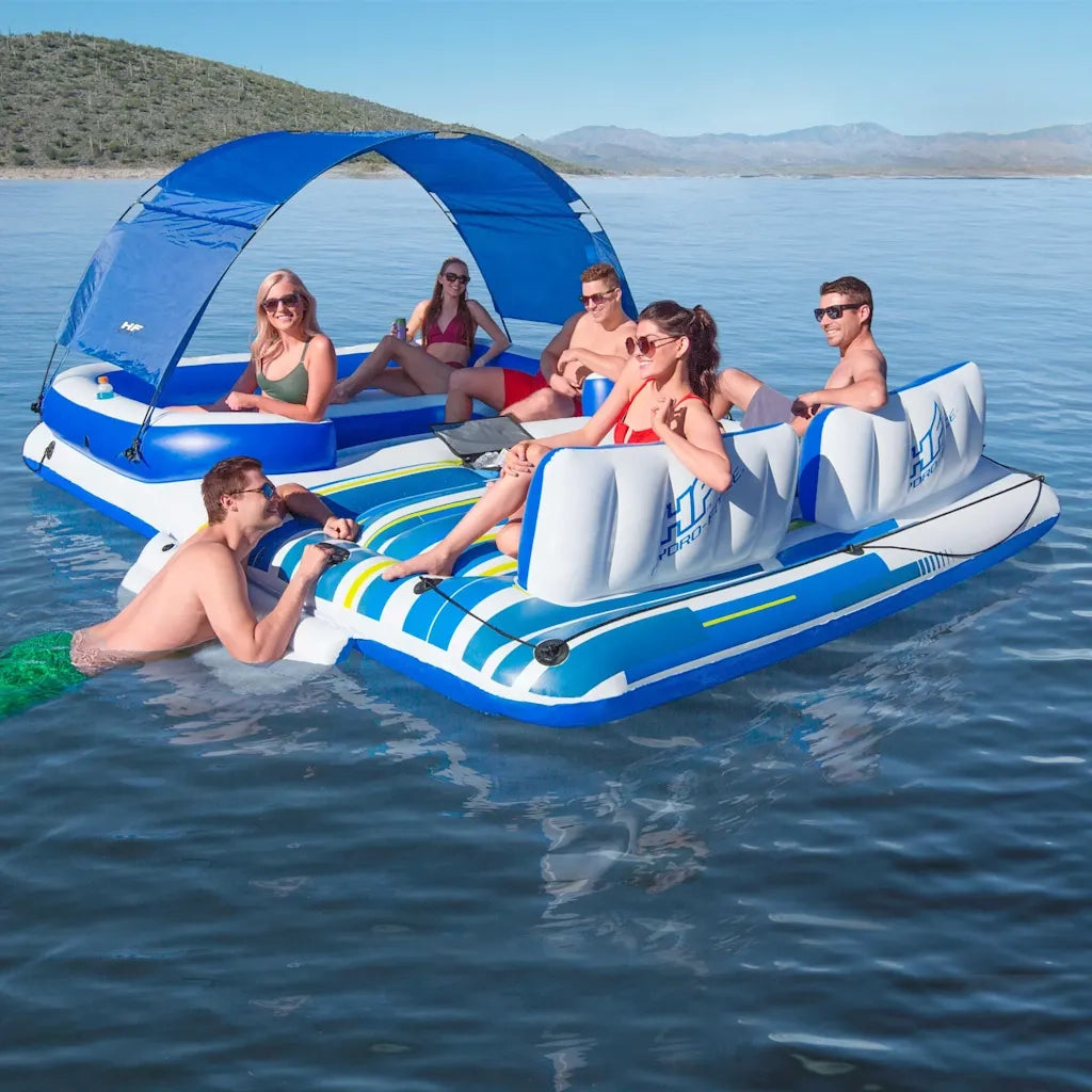 Bestway Isola Galleggiante Brezza Tropicale 389x274 cm 3202497