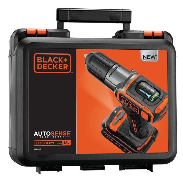 Black & Decker ASD184KB-QW trapano Arancione