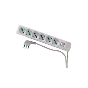 Fme Prolunga Multipla 3X1 6P + Interni Bianco 410200