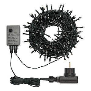 Luci di Natale Catena Lineare 240 Led Multicolore 14,5mt con 8 giochi di luce