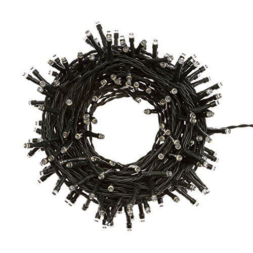 Luci di Natale Catena Lineare 240 Led Multicolore 14,5mt con 8 giochi di luce