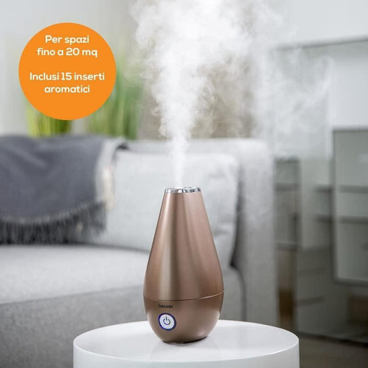Beurer LB 37 Umidificatore Ultra Silenzioso, 20 W, 240 V, Toffee