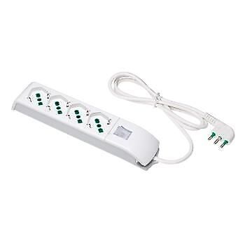 FANTON 410100 prolunghe e multiple 1,5 m 4 presa(e) AC Interno Bianco