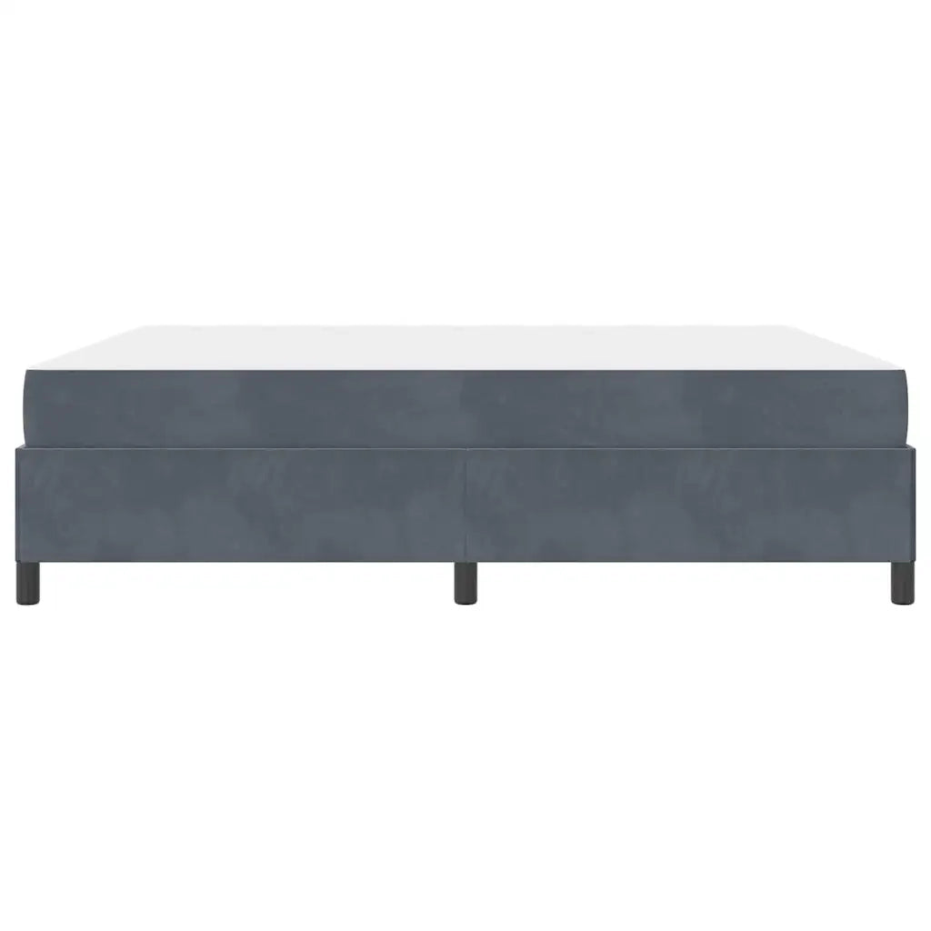 Struttura del letto Grigio scuro 180 x 200 cm Tessuto 3399079