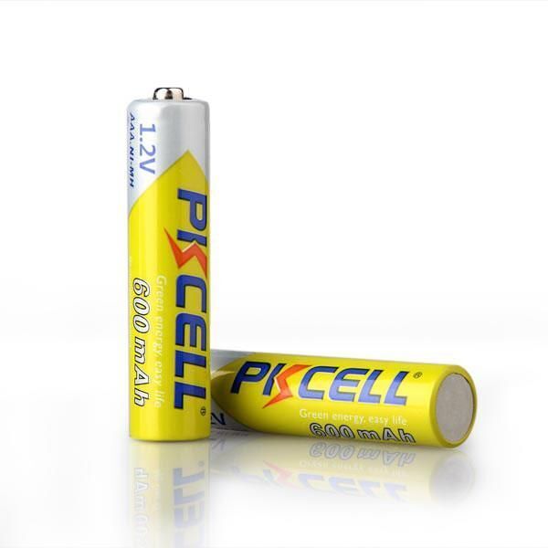 PKCELL NiMH Rechargeable Battery Batteria ricaricabile Mini Stilo AAA Nichel-Metallo Idruro (NiMH)