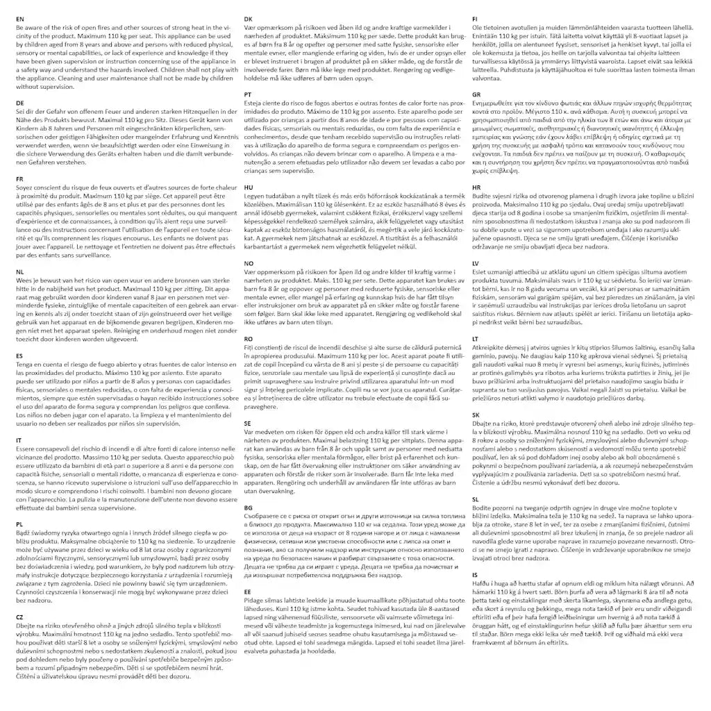 Poltrona Alzapersona Massaggi Reclinabile Grigio Scuro Tessuto 3206805