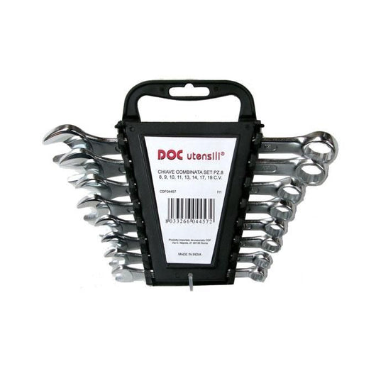 Doc Chiavi Combinate cromo vanadio 8-19 Pezzi 8