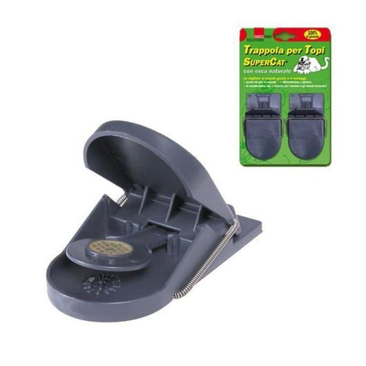 Swissinno Trappola Topi Piccola Supercat con Esca Pezzi 2