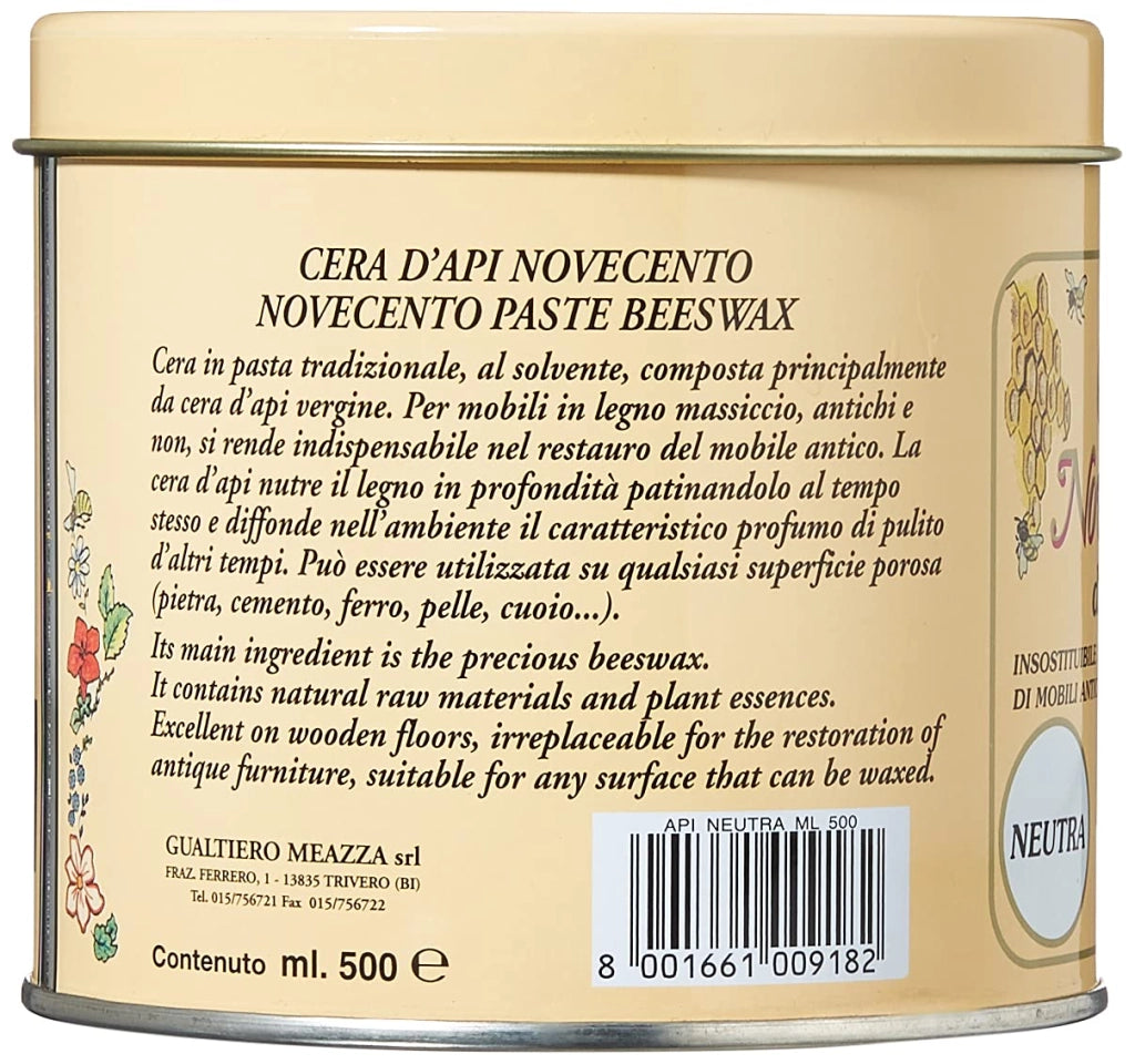 Cera D Api 500 ml Cera Novecento Neutra