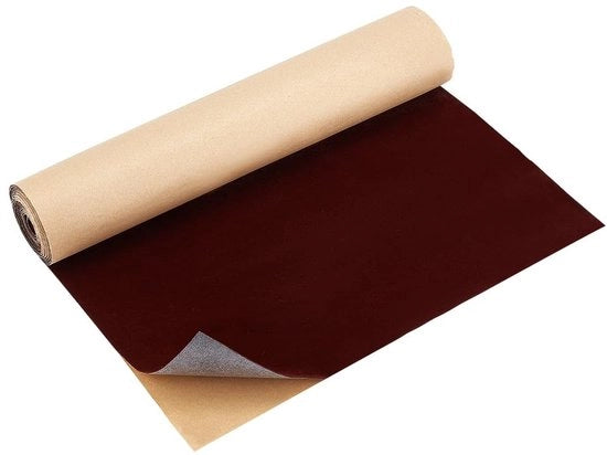 Tessuto di Flanella Autoadesivo - 40cm Largo - 300cm Lungo - 0,6mm Spessore - Decorazione - Cassa per Gioielli - Tessuto per Rollo