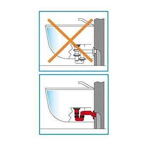 Lira Sifone Lavabi-Bidet Pp Eccentrico