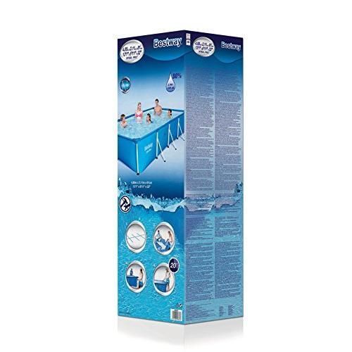Bestway 56405 Piscina Frame Rettangolare 400X211 H 81