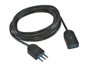 Poly Pool PP0382.1 prolunghe e multiple 5 m 1 presa(e) AC Interno Nero