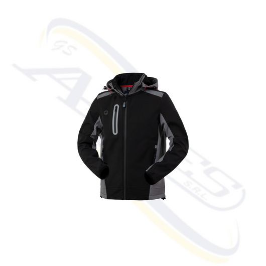 SOFTSHELL "SMARTY" ROSSINI HH638 Taglia: M, Colore: Grigio/Nero