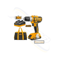 TRAPANO AVVITATORE INDUSTRIAL 20V 2 BATTERIE 2AH P20S INGCO CDLI2002E