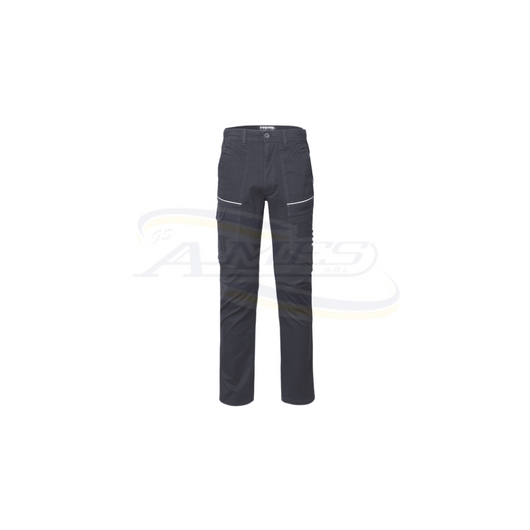 PANTALONE MULTITASCA INVERNALE R-STRETCH ROSSINI A80705 Taglia: S, Colore: Grigio