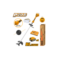 DECESPUGLIATORE 40V CON 2 BATTERIE 4,0AH INGCO CSTLI200285