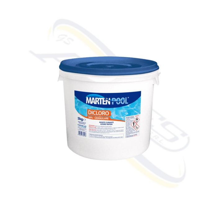 DICLORO 56% GRANULARE MARTEN POOL CHILOGRAMMI: 5 KG