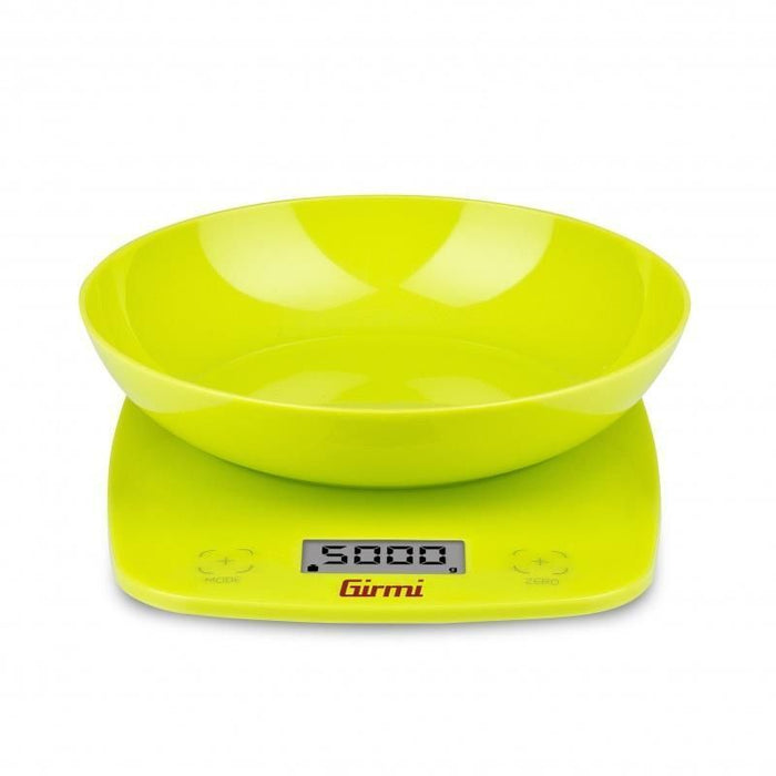 Girmi PS01 Verde Superficie piana Rotondo Bilancia da cucina elettronica