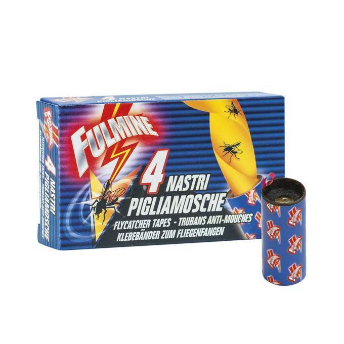 Fulmine Carta Moschicida Pezzi 4