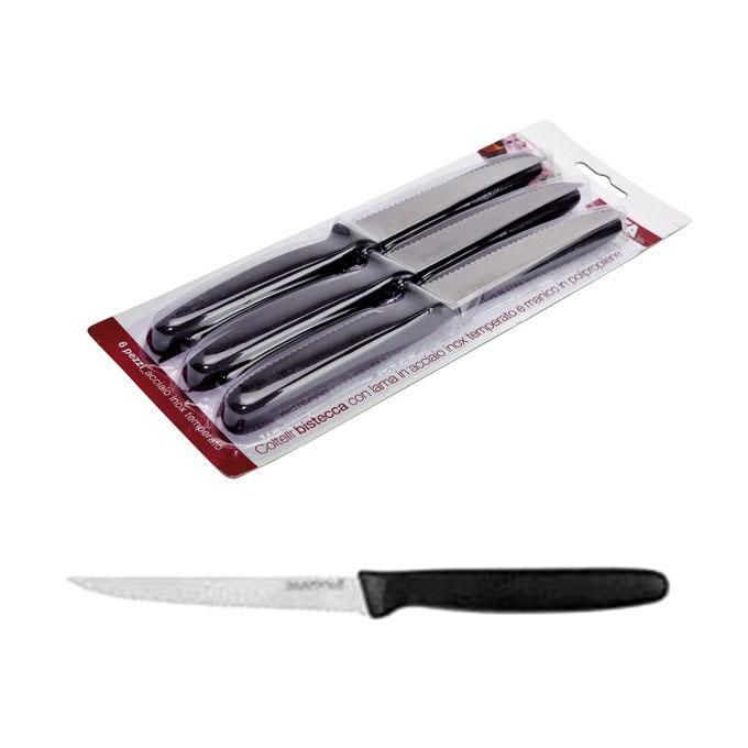 Ilsa Coltello Bistecca Lama Dentata Cm 11,0 Pezzi 6
