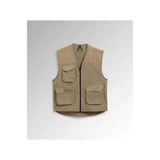 GILET "VEST MOVER" DIADORA 170302 Taglia: S, Colore: Beige