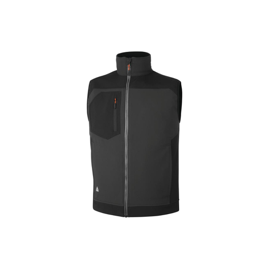 GILET SOFTSHELL "HOLEN" DELTA PLUS Taglia: L, Colore: Grigio/Nero