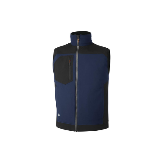GILET SOFTSHELL "HOLEN" DELTA PLUS Taglia: 3XL, Colore: Nero/Blu