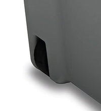 Stefanplast Contenitore Family box con Ruote e Coperchio Silver. Completo di 2 Divisori Rimovibili