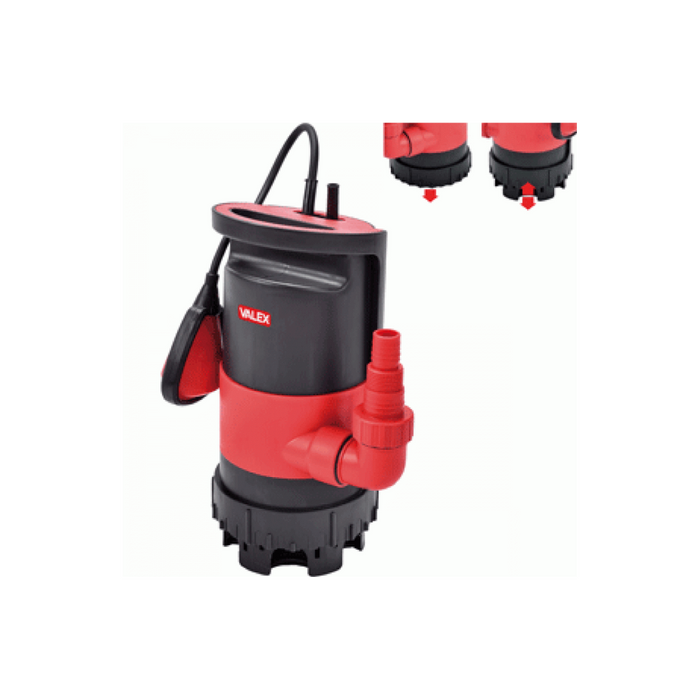 ELETTROPOMPA SOMMERGIBILE 1MM ACQUE CHIARE E TORBIDE ESP551/3H VALEX 1370834