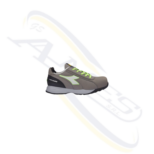 DIADORA “GLOVE” MDS LOW S3 GRIGIO CARB/VERDE FLUO Taglia: 44