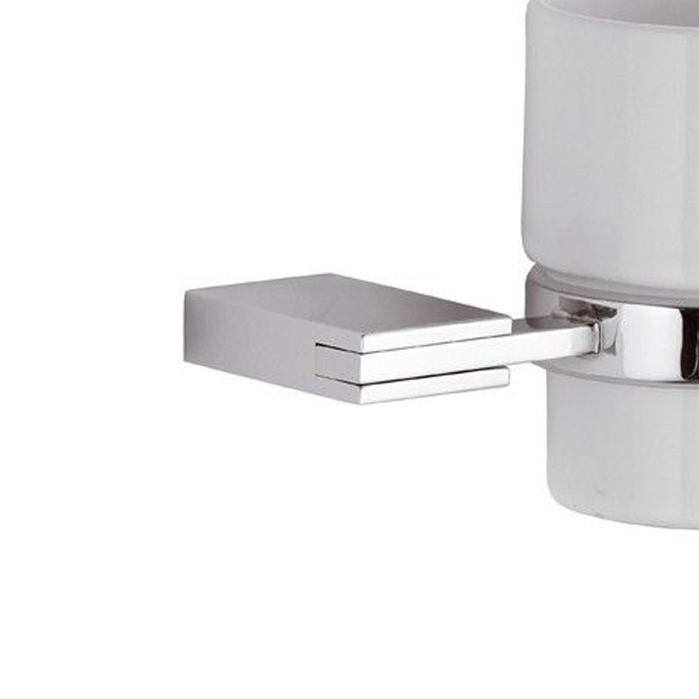 Porta bicchiere/spazzolini da muro - serie flat-re