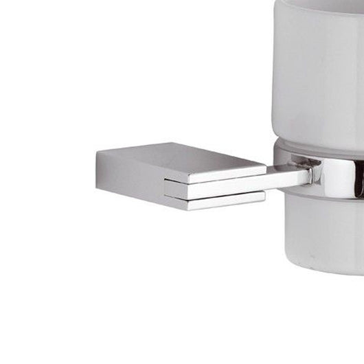 Porta bicchiere/spazzolini da muro - serie flat-re