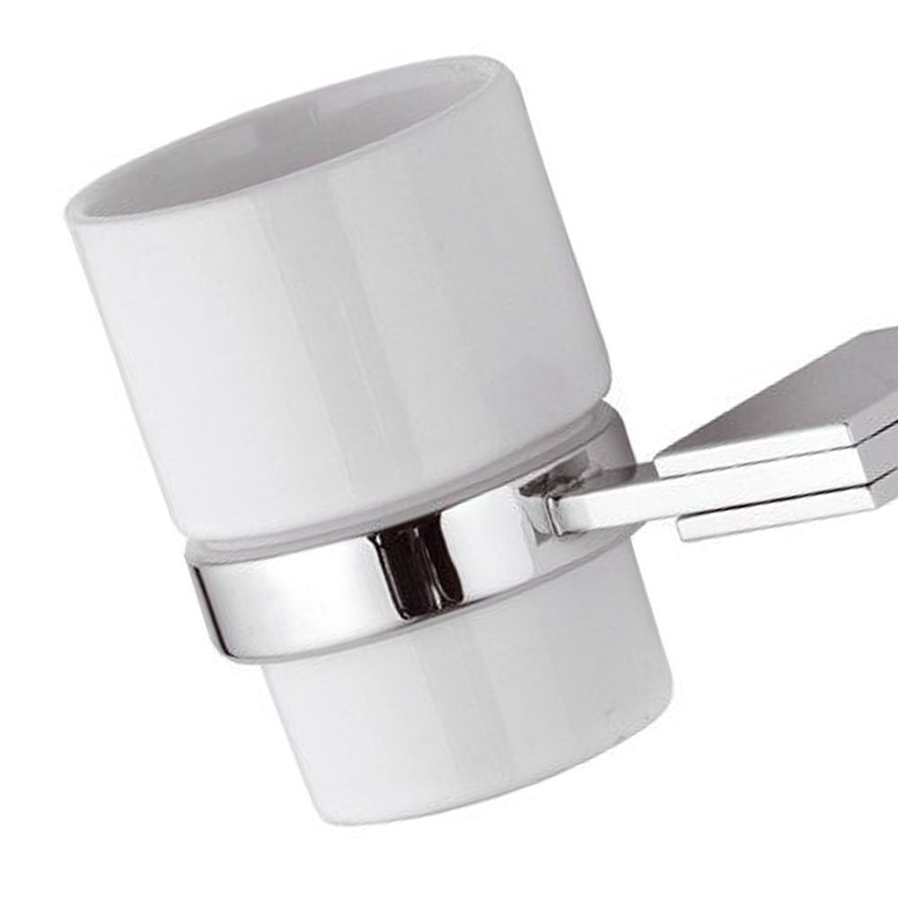 Porta bicchiere/spazzolini da muro - serie flat-re