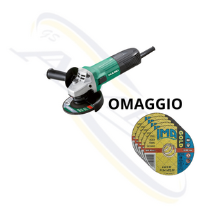 SMERIGLIATRICE ANGOLARE G12STA HIKOKI 600 W Ø 115 mm