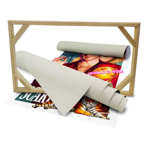 Tela d'arredo SCARFACE - Quadro Canvas su telaio in legno Misura: 100x140 cm