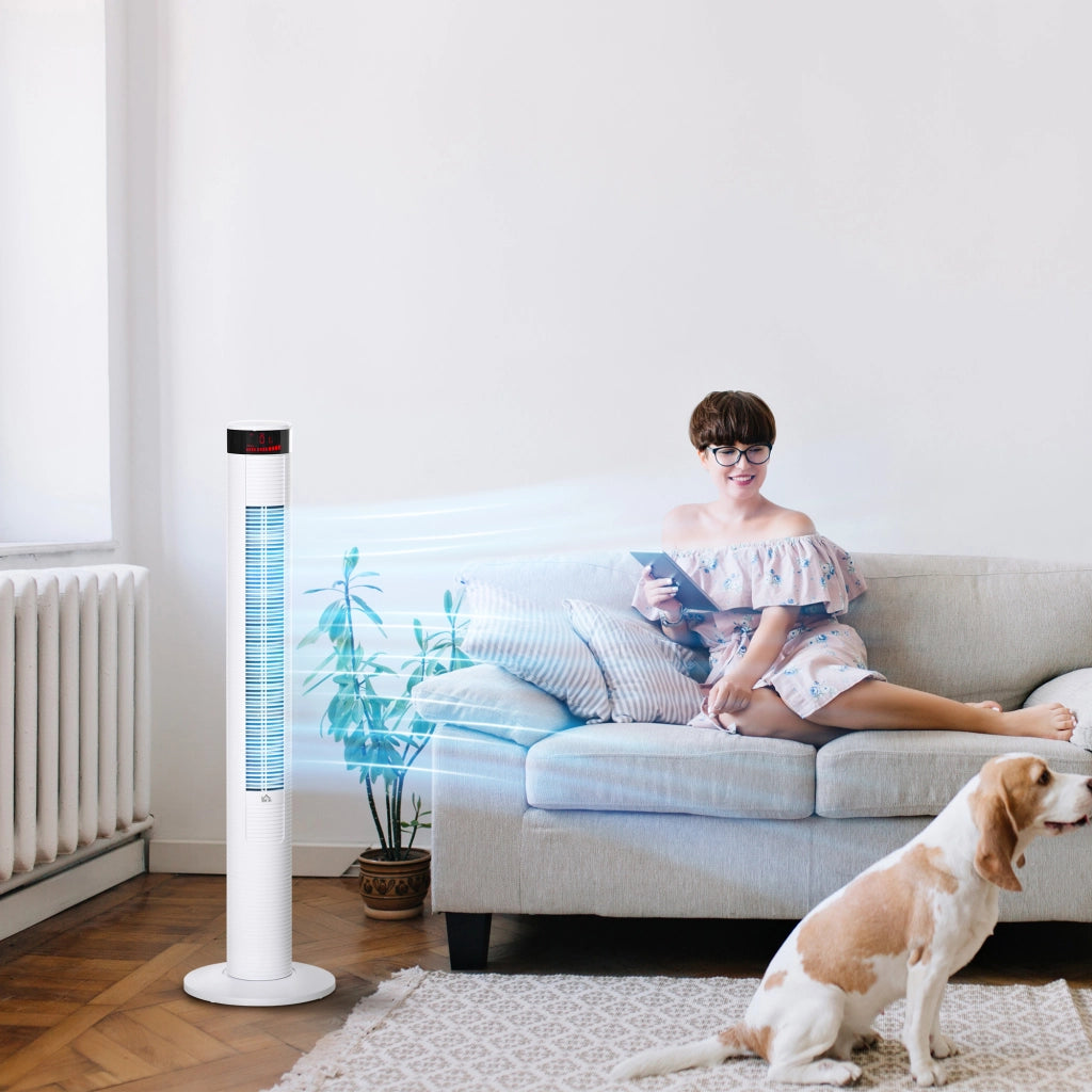 Ventilatore a Colonna ¨C zephmum ¨C Bianco
