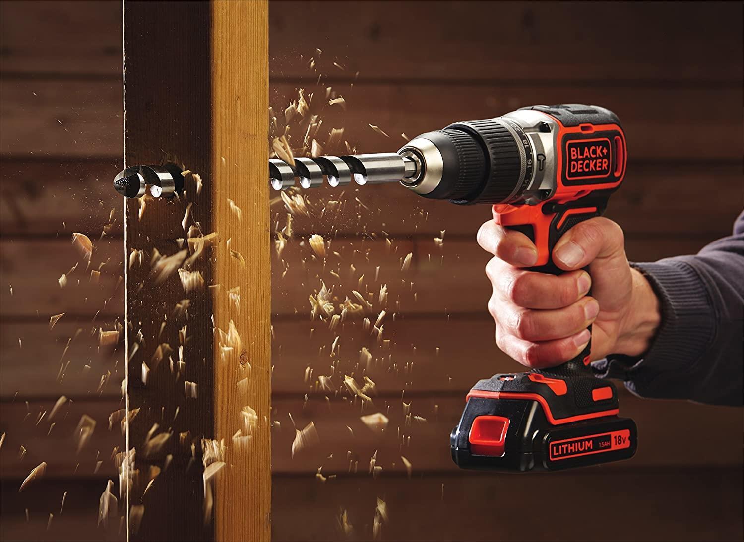 Black & Decker BL188KB-QW cacciavite elettrico e avvitatore a impulso Arancione