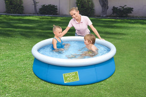 Bestway Fast Set 57241 piscina fuori terra Piscina gonfiabile 477 L Blu, Verde, Arancione