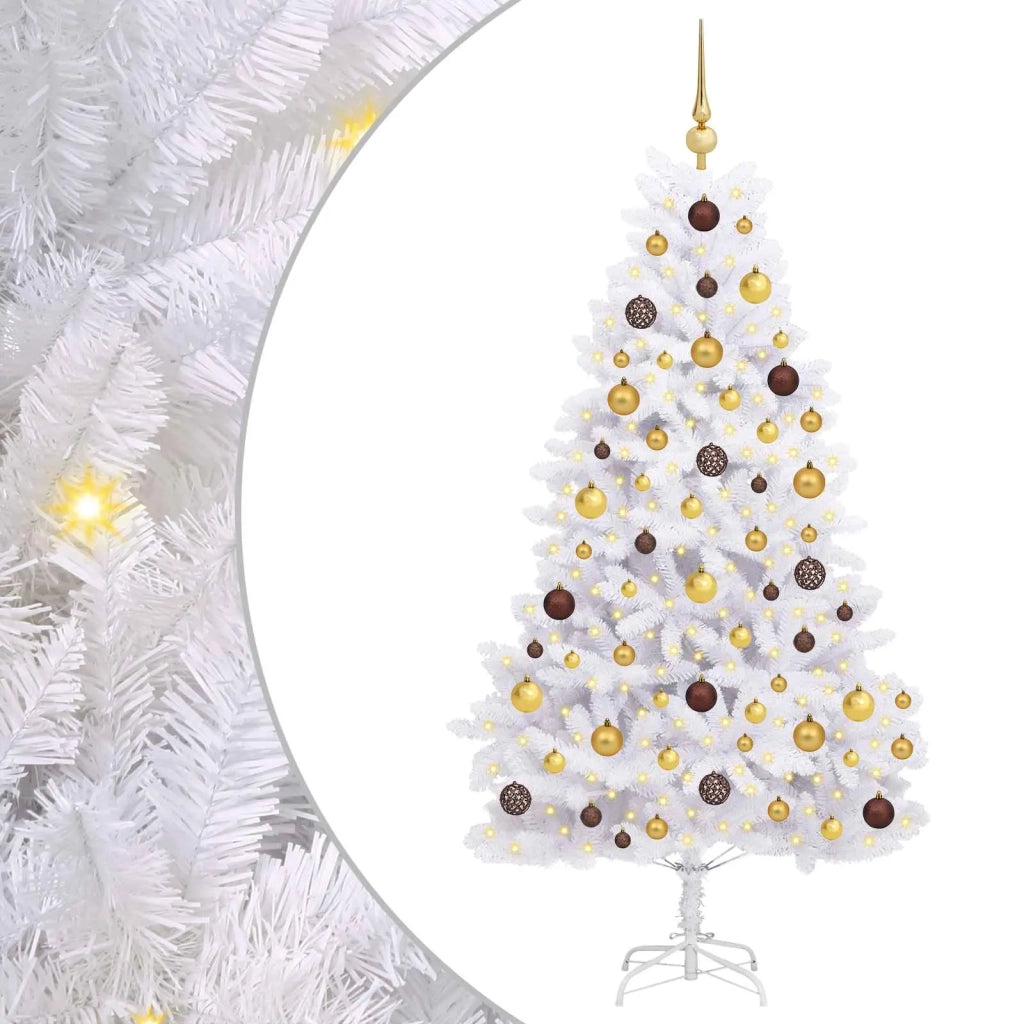 Albero di Natale artificiale Bianco 90 x 90 x 180 cm