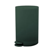 Pattumiera bagno 3 Lt verde scuro con apertura a pedale Orbix