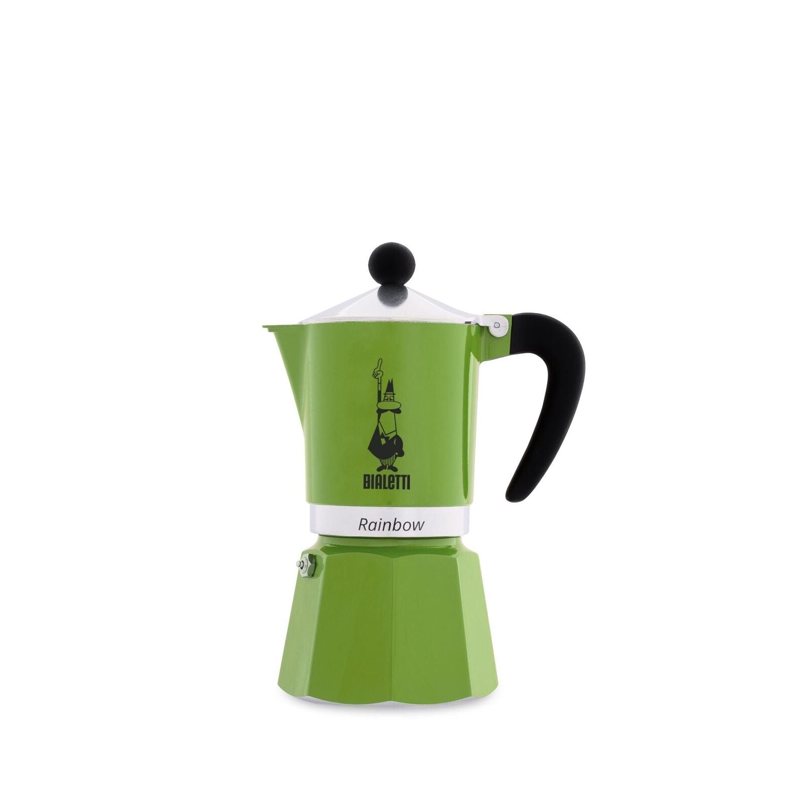 Bialetti Rainbow Caffettiera 3 tazze verde