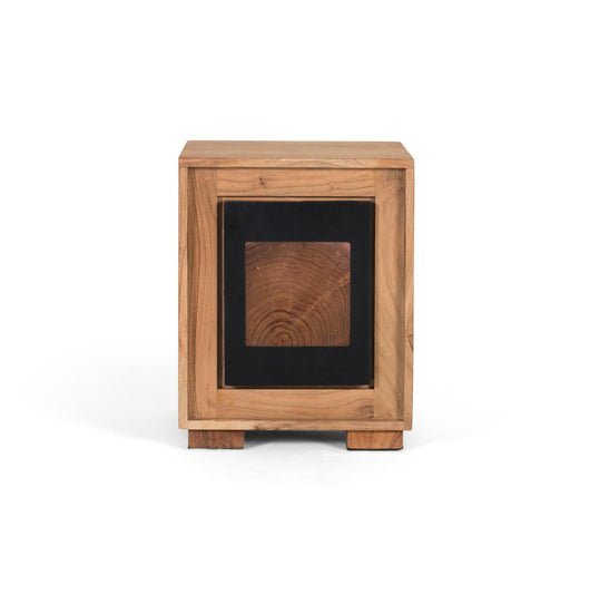 Comodino in legno di mango