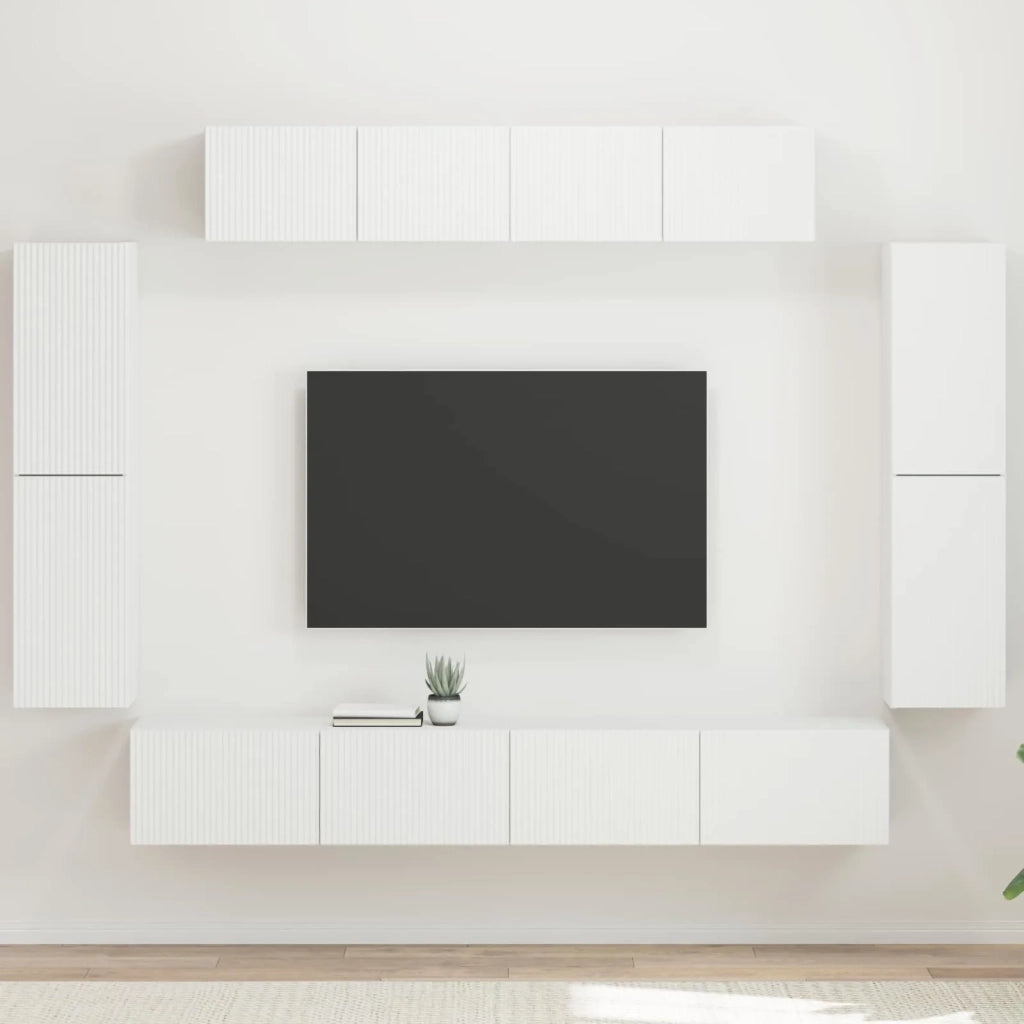 Mobile TV 8 pcs Bianco