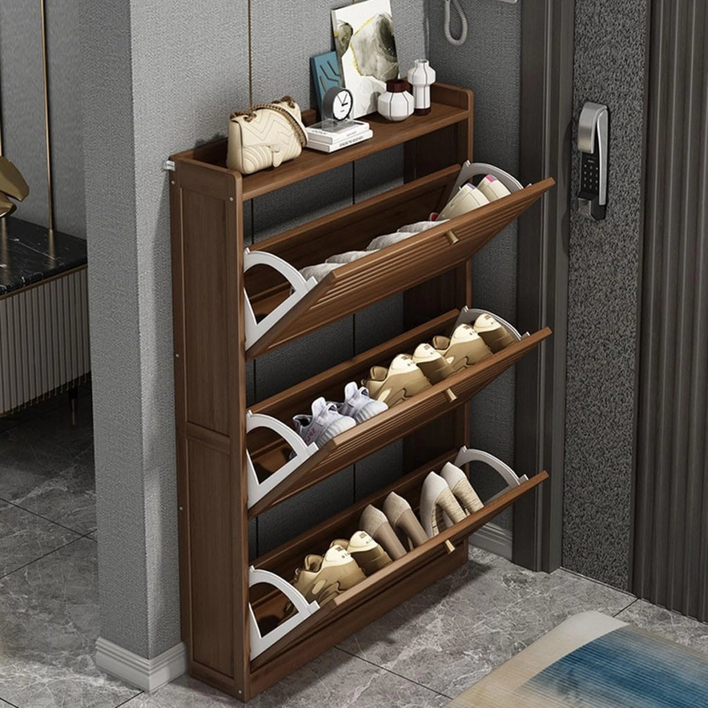 scarpiera Scarpiere per corridoio, scarpiera Sottile, scarpiera Ribaltabile, Organizer per riporre Le Scarpe, scarpiera con ripiano Regolabile, per corridoi, Soggiorno, Camera da Letto